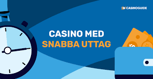 Casino med Snabba Uttag - Upplev Spänningen!