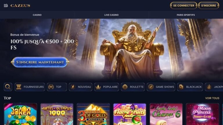 Discover the Thrills of Online Gaming at Cazeus Casino UK
