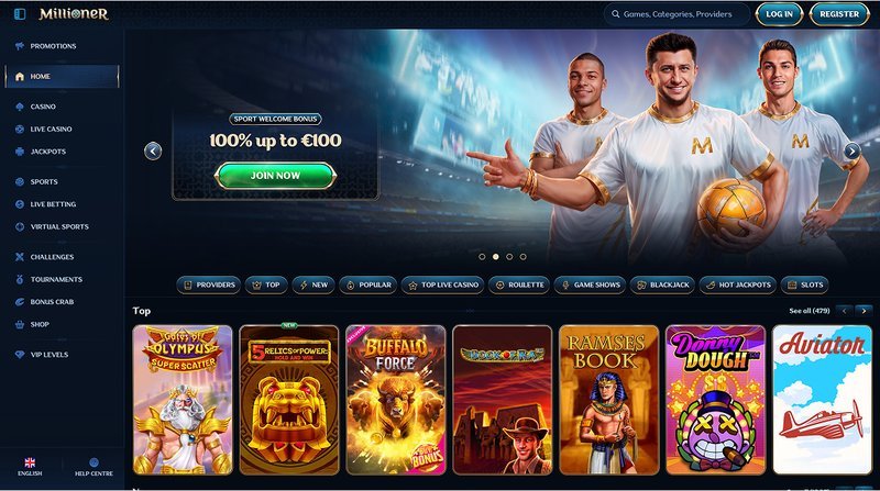 Een avond met de Millioner casino bonus
